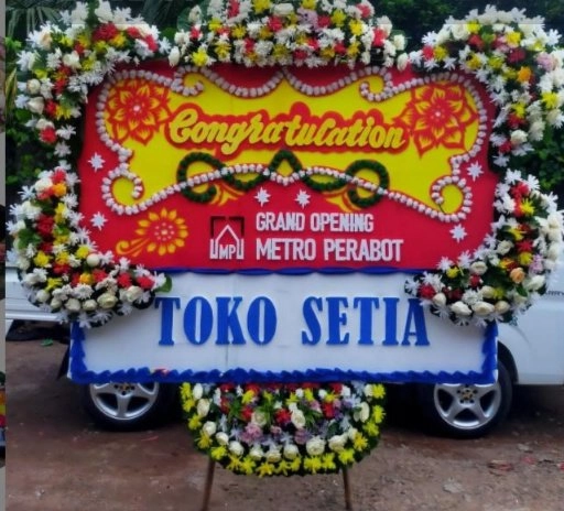 indi florist terima pesanan karangan bunga 