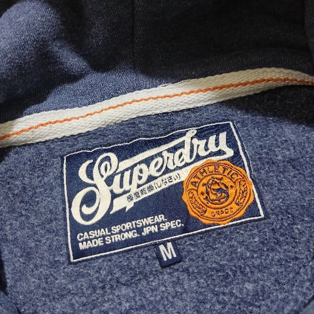 Hoodie vintage SUPERDRY Athletic Cansual designer original second