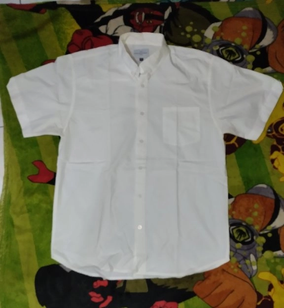 baju kemeja putih polos 