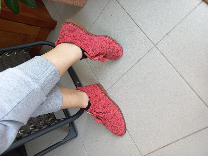 Sepatu Wanita Hush Puppies Cyra Catelyn warna Poppy Red