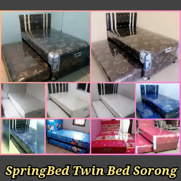 SpringBed BARU nya Berkualitas Fullset Harga Terjangkau 