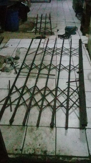 081310150492 pasangbaru folding gate galvalum Cipadu Kreo larangan Kreo larangan mencong peninggilan