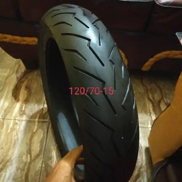 ban depan X-Max, Forza merk pireli Diablo ROSO scoter 120/70-15