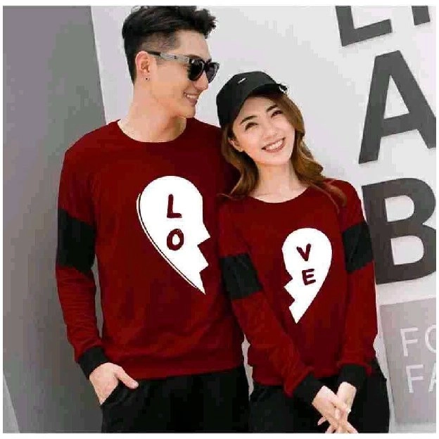 *ZF - Sweater Couple One Heart*