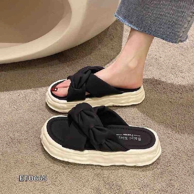 SANDALS SLOP BUTTOM KOREA 