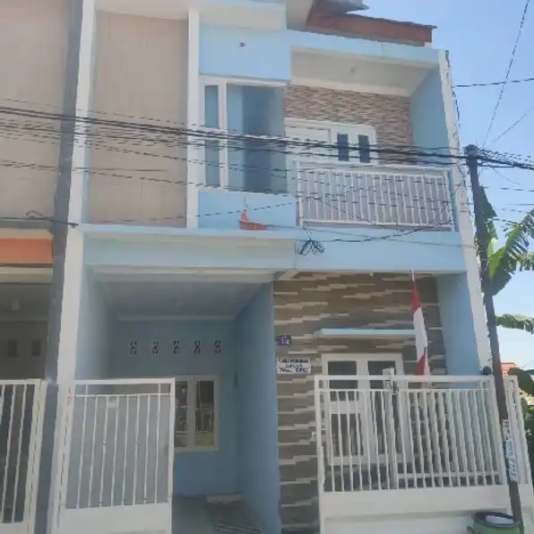 Rumah Baru Gress 2 Lantai FULL BANGUNAN Medokan Ayu Rungkut Surabaya SHM Hrg 650jt 