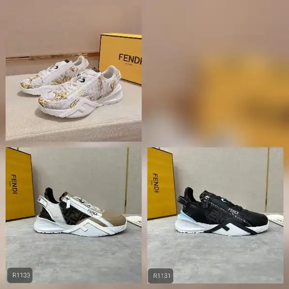 sepatu sneakers pria fendi