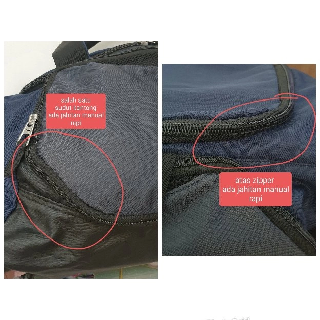 tas travel bag brand Nike, second monza