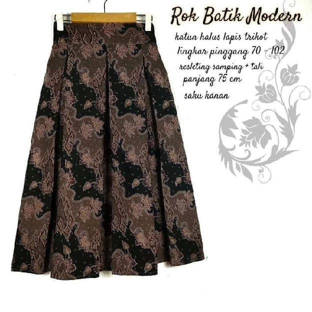 BEST SELLER?Ready Rok batik 7/8 premium lapis trikot?CantikKerenKeceAll size Pinggang belakang full 