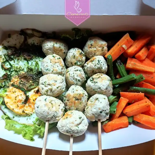 Diet Keto Catering Bandung, Paket mingguan Lunch & Dinner / 10 Pax