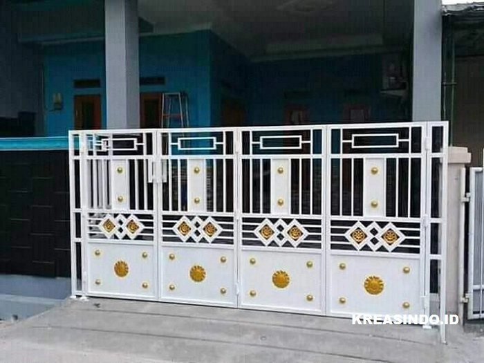 menerima pesanan pembuatan pintu minimalis gerbang rolling door harga permeter