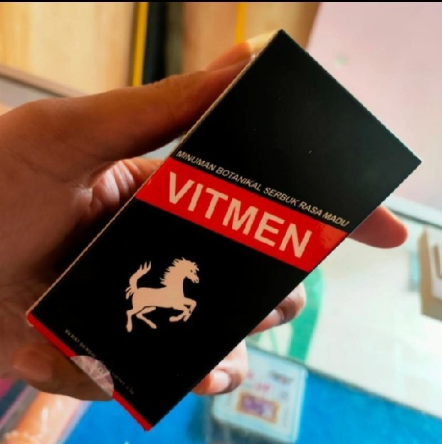 VITMEN MINUMAN SERBUK HERBAL BPOM SUPLEMEN PRIA