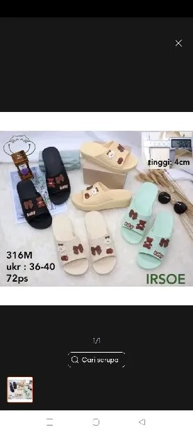 sandal santai sandal ringan 