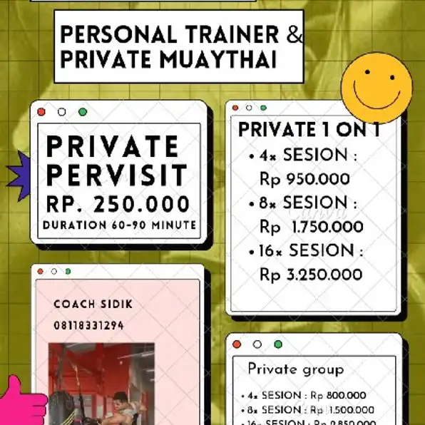 private muaythai & personal trainer