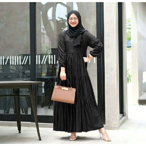 Gamis Hexa Dress Wanita Terbaru