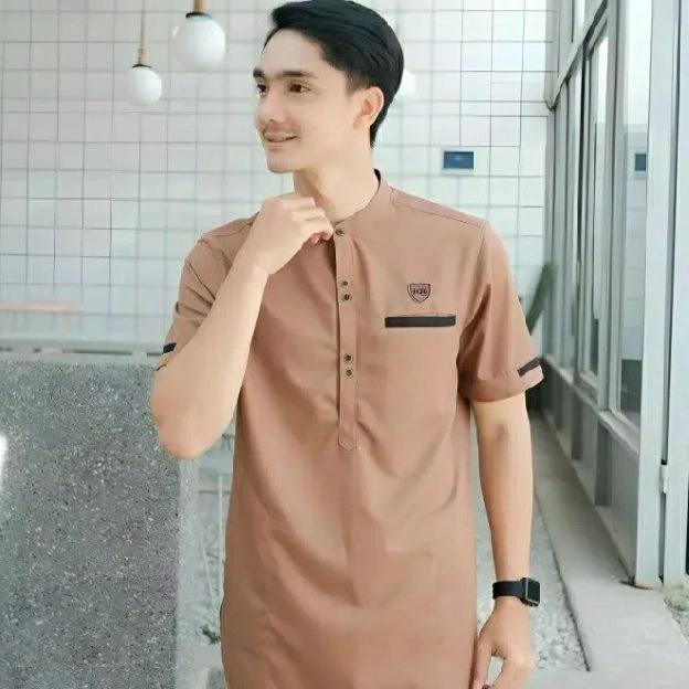 (COD) Baju koko lengan pendek termurah