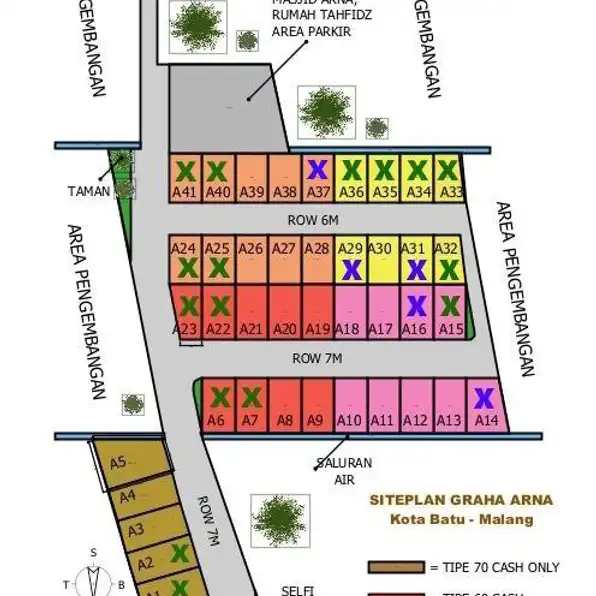 Project Terbaru PT OSI ( Oma Syariah Indonesia) GRAHA ARHA Batu Malang Villa Konsep Premium 