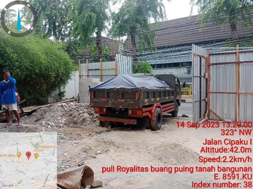 jasa buang puing tanah sampah proyek