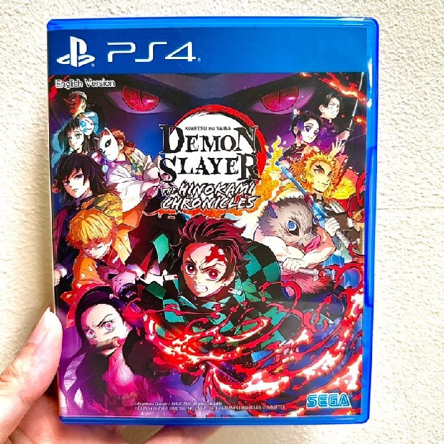 BD kaset PS4 demon slayer kimetsu no yaiba