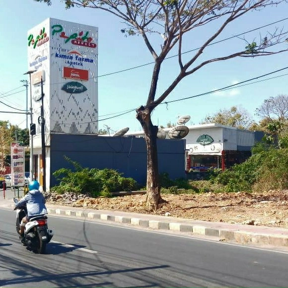 Dijual 55,5 are, Jl. Raya ULUWATU Samping GWK Ungasan Kuta Selatan