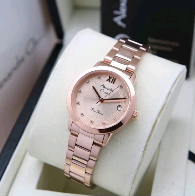 Ready!Jam Tangan Alexandre Christie AC 2A78 LD Wanita