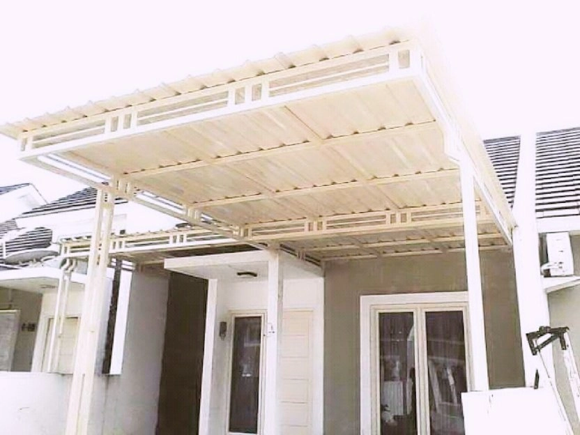 CANOPY ALDERON PVC DOBEL LAYER HARGA TERJANGKAU @4