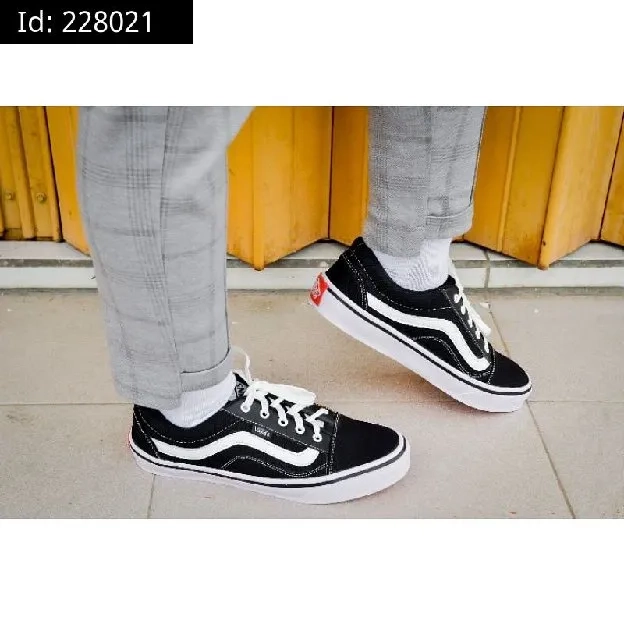 OMS Sneakers Sepatu Casual Pria Vans Oldskol Premium