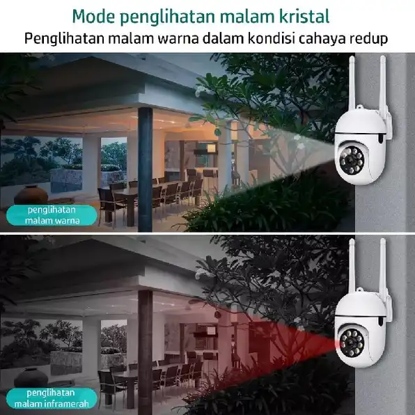 CCTV Wifi Mini Tersembunyi Tanpa Kabel 