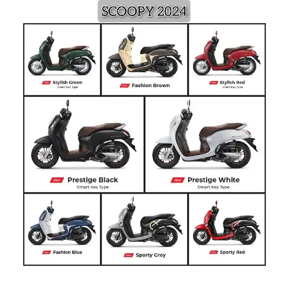 Honda Scoopy terbaru 2024🤩