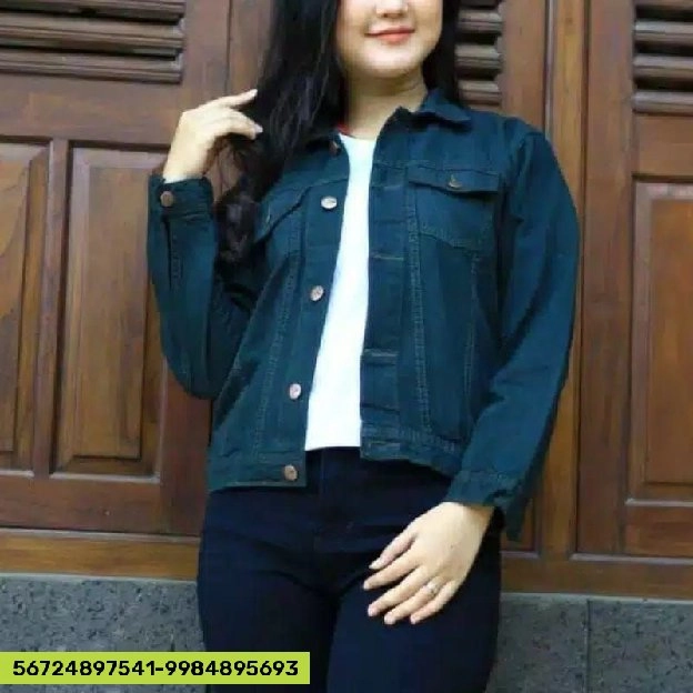 JAKET BIONDY WANITA JAKET JEANS DENIM CEWEK