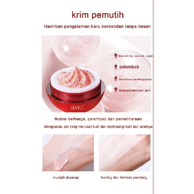 Krim Pencerah Alami Pemutih Concealer Pemutih Kuat Tahan Air Dan Pelembab Memutihkan Mencerahkan Kul