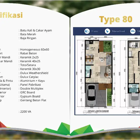 Rumah 2 lantai termurah di pusat pamulang