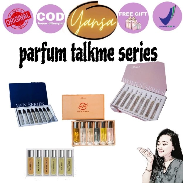 TALKME PARFUM SERIES RICH SERIES CRAZY RICH SERIES WOMAN SERIES MEN SERIES 1BOX