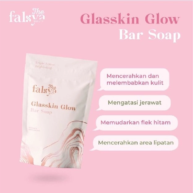 Sabun Glasskin Glow by The Falsya Beauty