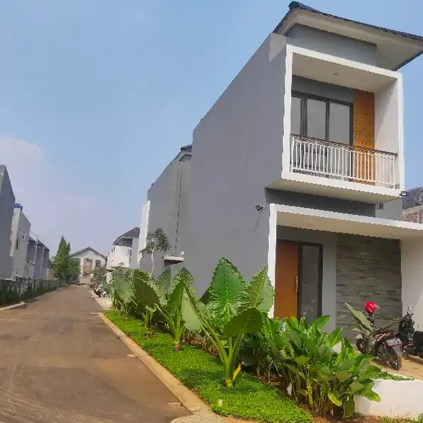 rumah 2 lantai siap huni harga 800 jutaan di tangerang selatan