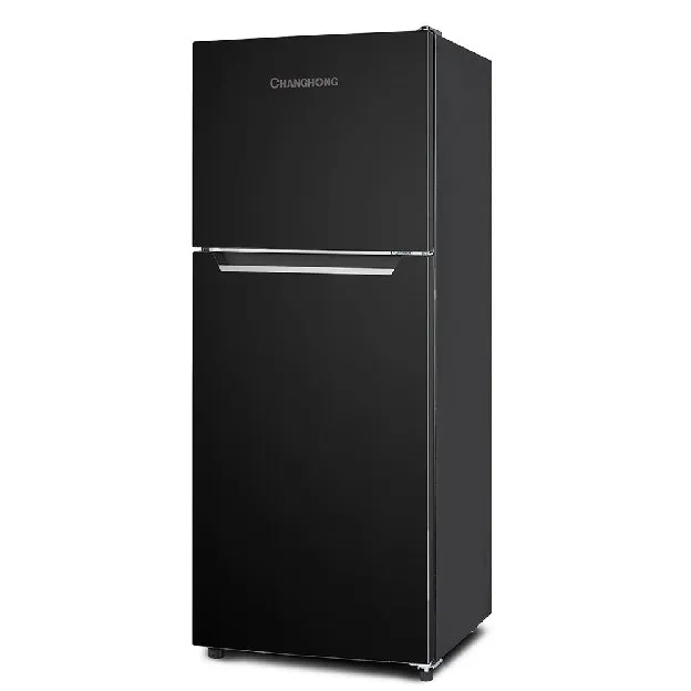 Kulkas 2 Pintu (Refrigerator) Lemari Es Kapasitas 122 Liter FTM155DB Black (Semi Auto Defrost) (Kulk