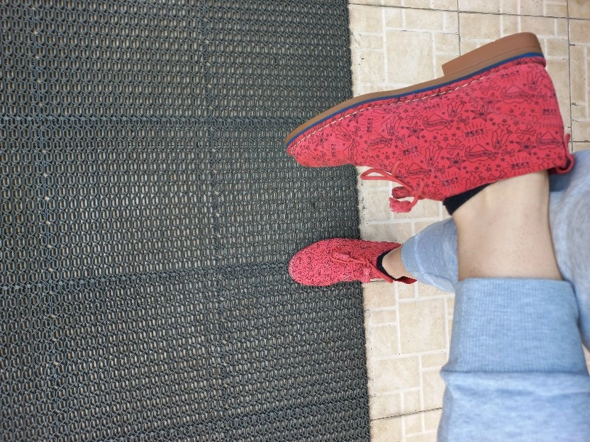 Sepatu Wanita Hush Puppies Cyra Catelyn warna Poppy Red