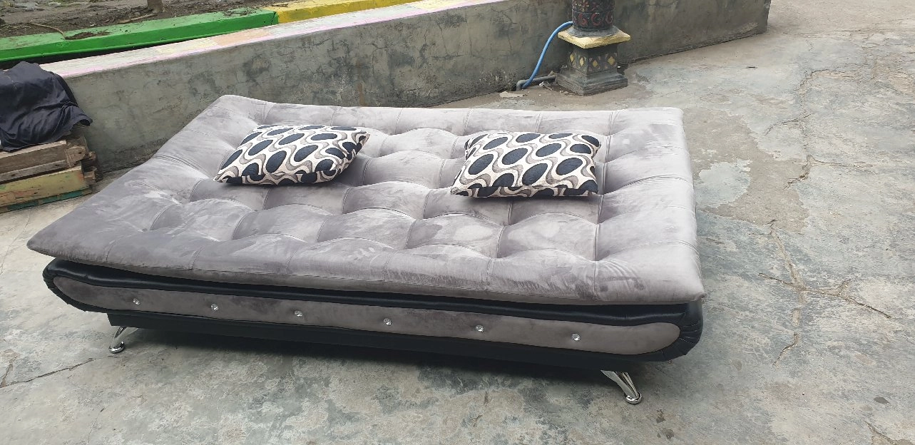 sofa bed bludru