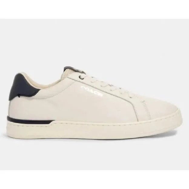 Sepatu COACH Sneaker Shoes White Pebble SNAD01