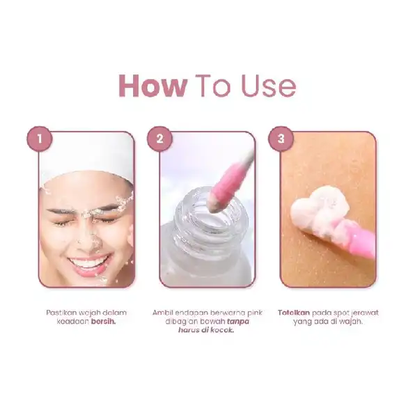 BUVON Pink Acne Shot Obat Totol Jerawat 30ml