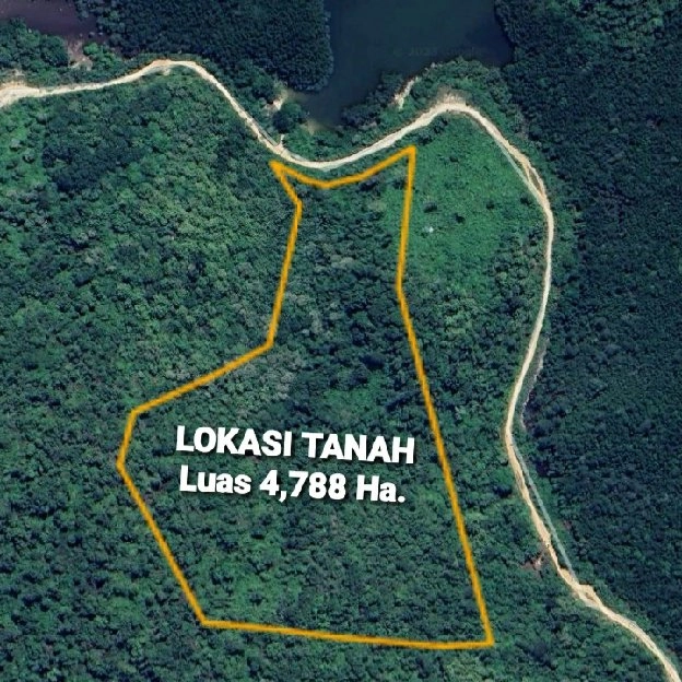 Dijual 4,788 Ha. Jl. Poros Utara LOSS PANTAI Tanjung Boleng Labuhan Said Manggarai Barat NTT