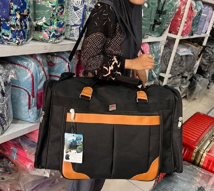 Ready BJM! Tas travel bag Polo Interclub gratis antar Banjarmasin