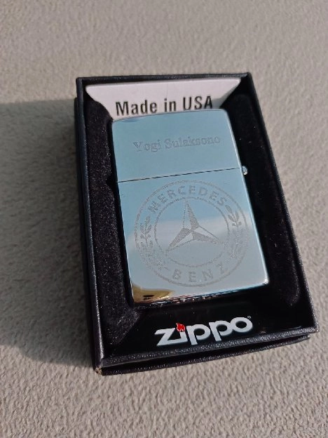 Zippo bisa custom logo ukir nama gambar tulisan foto grafir laser yang 