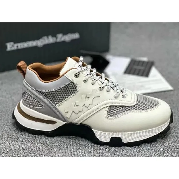 Sepatu sneakers pria ermenegildo zegna