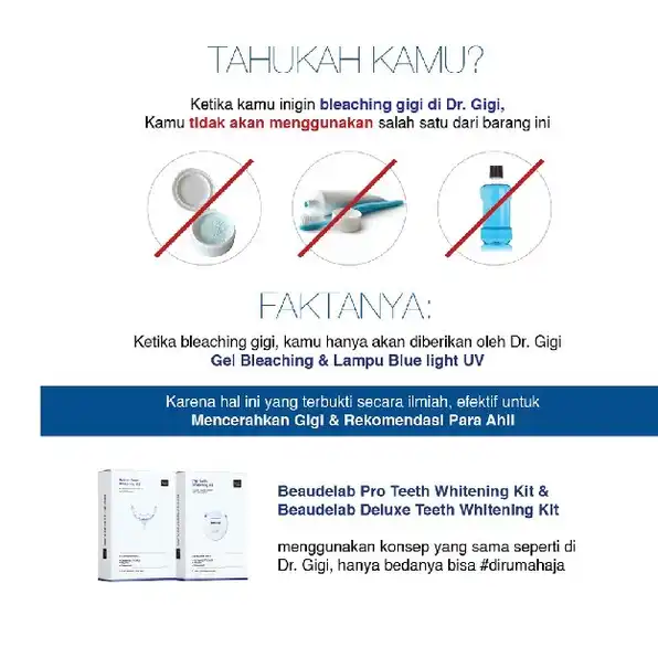 PRO TEETH WHITENING KIT Alat Pemutih Gigi Permanen | Beaudelab Memutihkan Gigi Super Cepat NewLab Ne