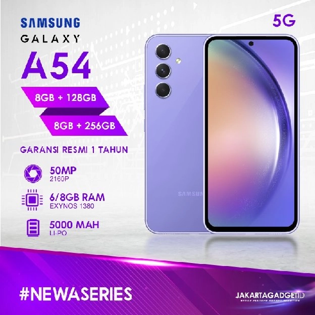 Samsung Galaxy A54 8/128GB 8/256GB 5G Black Lime White Violet SEIN