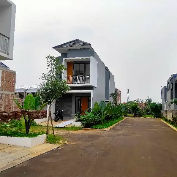 rumah 2 lantai siap huni dan termurah di pamulang