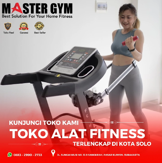 Toko Alat Fitness - Treadmill, Sepeda Statis Dll - Kunjungi Toko Kami 