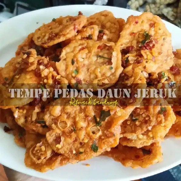 best seller keripik tempe rosalinda pedas daun jeruk 500gr