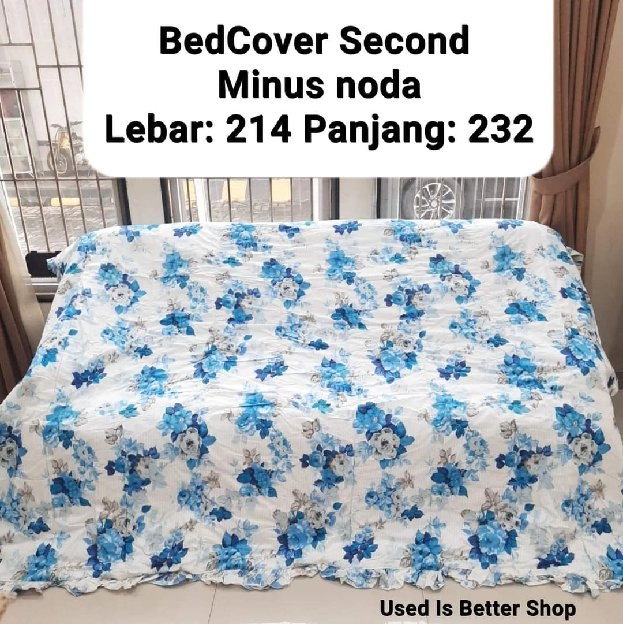 Bed cover 130 ribu bagus cantik second